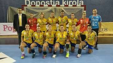 Diego Ojeda, con la plantilla del Rocasa (Foto TA)