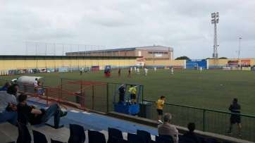 El Telde celebra uno de los primeros goles (Foto TA)