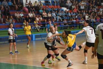 Imagen del partido de vuelta de la eliminatoria de octavos frente al KHF Shqiponja (Foto TA)