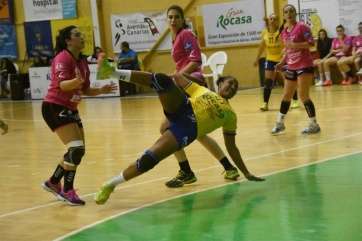 Yacaira Tejeda, en un momento del encuentro de este sábado (Foto TA)