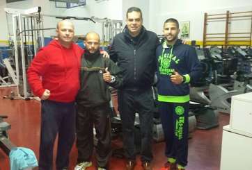 De izquierda a derecha: Jesús Alemán, Kiko Martínez, Diego Ojeda y Ferino V (Foto TA)