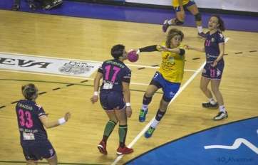 Momento del partido de esta tarde en Valladolid (Foto Daniel Álvarez)