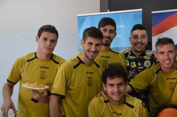 Dani Ojeda, en el centro de la imagen (Foto TA)