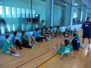 Imagen de archivo de un entrenamiento del Rocasa (Foto TA)