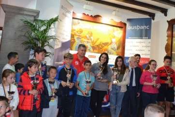 Elenco de ganadores del torneo (Foto TA)