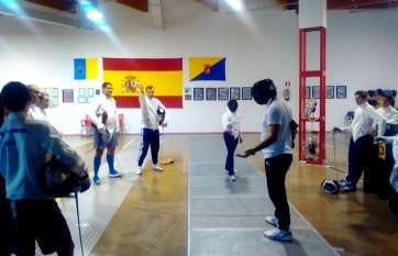 Braincing desarrollado en las instalaciones del club Ceiscan en Las Terrazas (Foto TA)