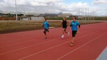 Vista de la pista de atletismo de El Hornillo (Foto TA)