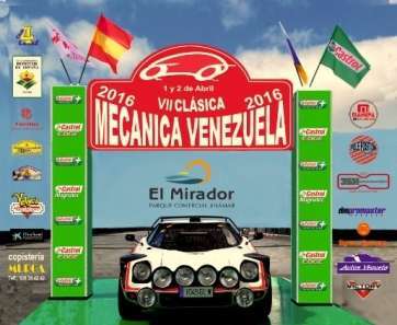 Cartel de la VII edición de la Clásica Mecánica Venezuela (Foto TA)
