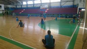 Imagen reciente de un entrenamiento del Rocasa Gran Canaria ACE (Foto TA)