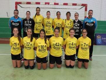 Foto de familia del juvenil femenino del Remudas (CB Remudas)