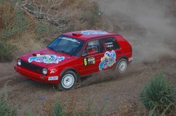 Daniel Santana, a bordo de su montura (Foto TA)