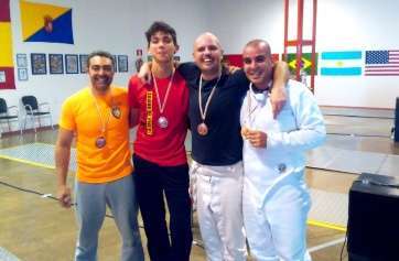 Medallistas masculinos (Foto TA)