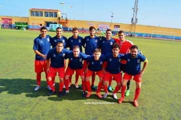 Formación habitual de la UD Telde (Foto TA)