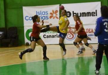 Momento del partido de este miércoles (Foto cedida por el club)