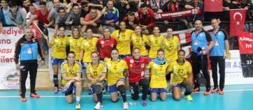 El Rocasa Gran Canaria ACE, tras el triunfo en Turquía (Foto TA)