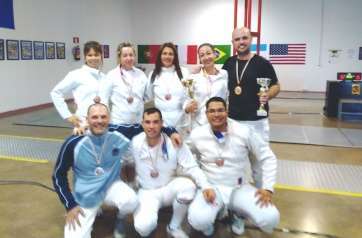 Deportistas que lograron medallas en el torneo (Foto TA)