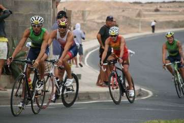 Imagen de archivo de una edición del Duatlón Ciudad de Telde (Foto Lourdes Santana)