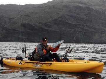 Pesca con kayak (Foto TA)
