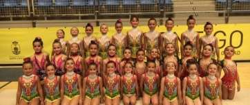 Gimnastas del club Attenya (Foto TA)