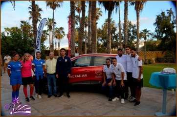 Presentación del CF La Garita femenino (Foto TA)