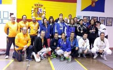 Grupo de medallistas del Ceiscan (Foto TA)