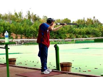 Imagen de archivo de una competición de tiro en Lomo Pollo (Foto TA)