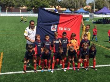 Uno de los equipos participantes en la Maspalomas Cup (Foto TA)
