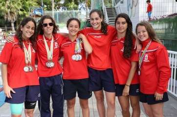 Nadadoras del CN Faynagua (Foto TA)