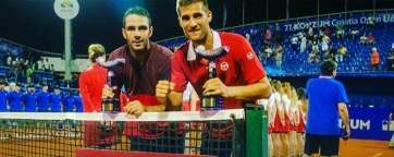 El teldense y el eslovaco (Foto TA)