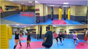 Mosaico de foto de las instalaciones deportivas  (Foto TA)