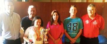 Diego Ojeda, José Sanabria, Jenny Sanabria, Carmen Hernández, Daniel Sanabria y Juan Viera. 