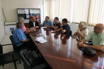 Reunión de Pérez con la asociación de clubes (Foto TA)
