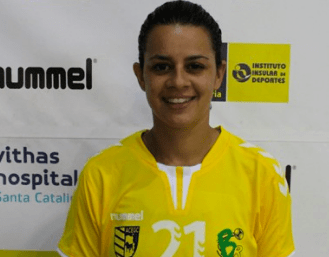 La jugadora María González, en una imagen de archivo (Foto TA)