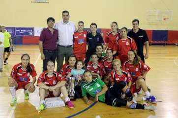 Imagen de archivo del plantel del Preconte Telde (Foto TA)