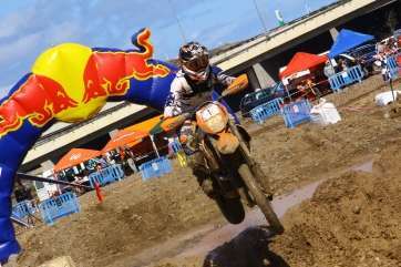 Imagen de archivo de una prueba de enduro en Telde (Foto TA)