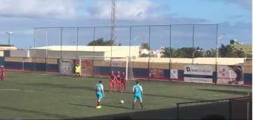 Imagen de archivo del pasado fin de semana de la UD Telde con El Cotillo (Foto Teldeporte)