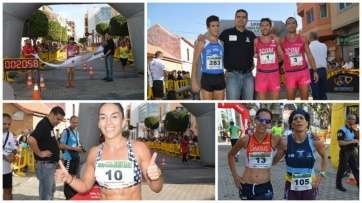 Los triunfadores absolutos en las categorías masculina y femenina