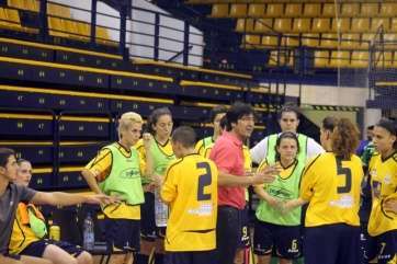 Imagen de archivo de un partido del Preconte Telde (Foto TA)