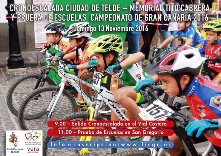 Cartel de la prueba (Foto TA)