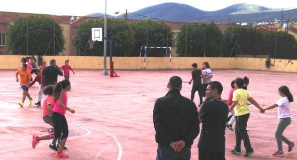 Los alumnos en plena acción (Foto TA)