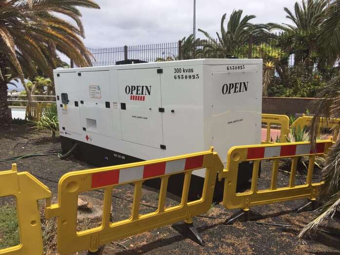 Imagen de archivo de un grupo electrógeno (Foto TA)