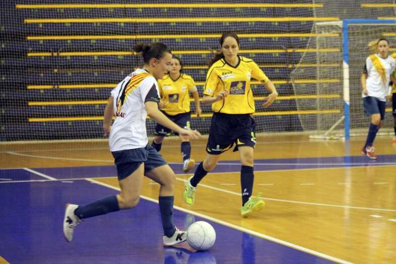 Imagen de archivo de un partido del Preconte Telde (Foto TA)