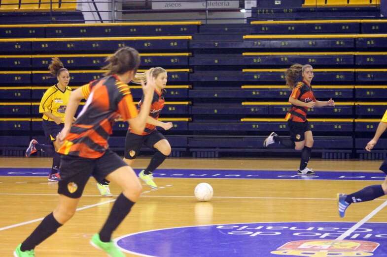 Momento del partido de este jueves (Foto TA)