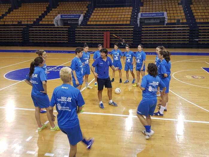 Imagen de archivo de un entrenamiento del Preconte (Foto TA