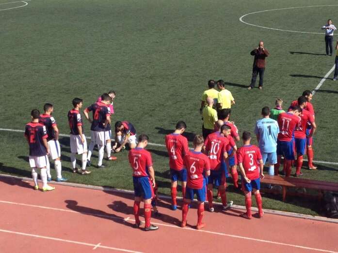 Imagen inicial del choque (Foto Todo Goles Radio-Sindo Hernández)
