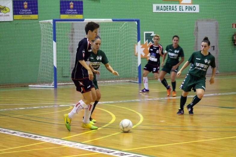 Imagen de archivo de un partido del Preconte Telde (Foto TA)