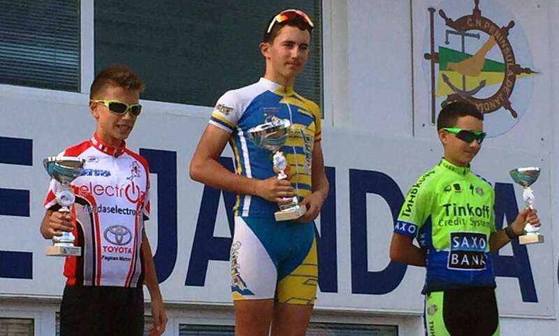 Pablo Rodríguez, en el podio (Foto TA)