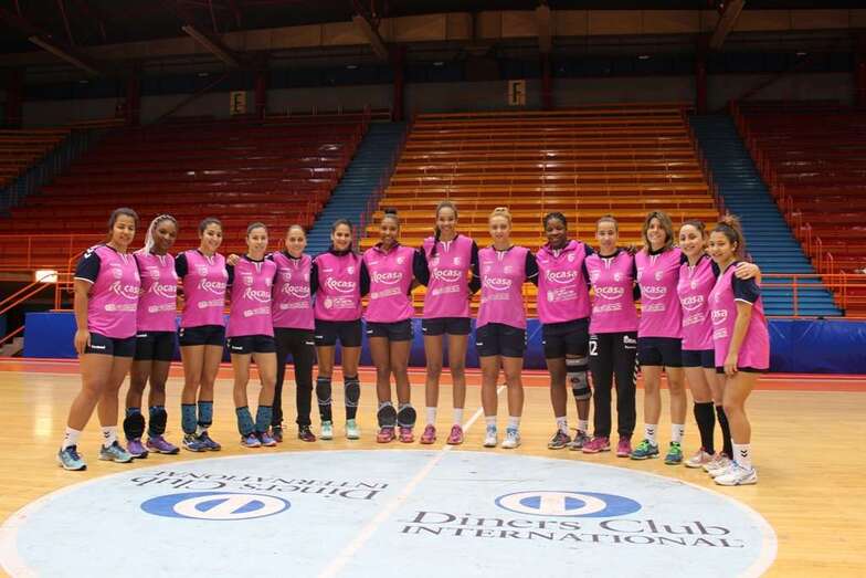 El club teldense en Croacia (Foto TA)