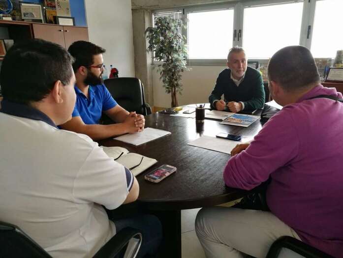 Momento de la reunión (Foto TA)