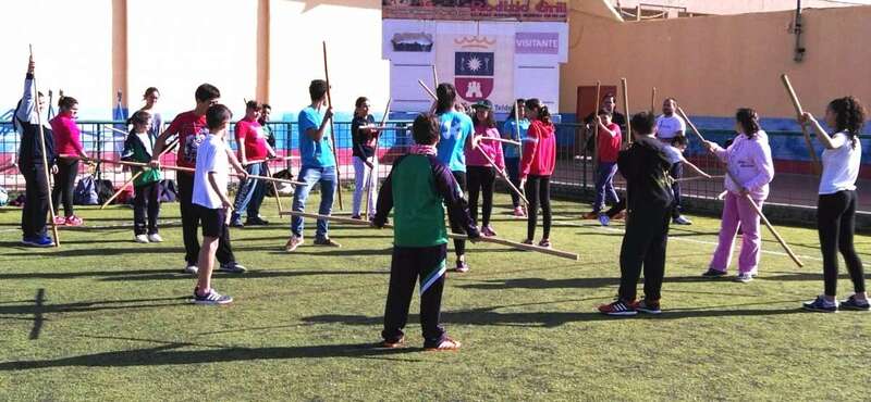 Diez centros escolares de Telde participarán en la muestra (Foto TA)